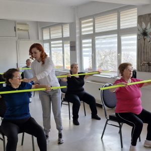 4 clase de mișcare cu execuție pe scaun